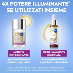 Nivea Luminous 630 Skin Glow Lozione Perfezionante Luminosità Immediata 100ml