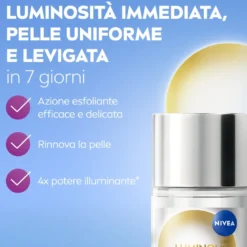 Nivea Luminous 630 Skin Glow Lozione Perfezionante Luminosità Immediata 100ml