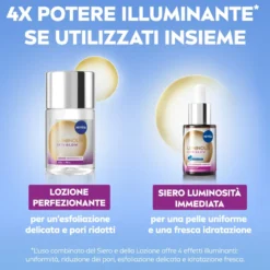 Nivea Luminous 630 Skinglow Siero Viso luminosità Immediata 15ml
