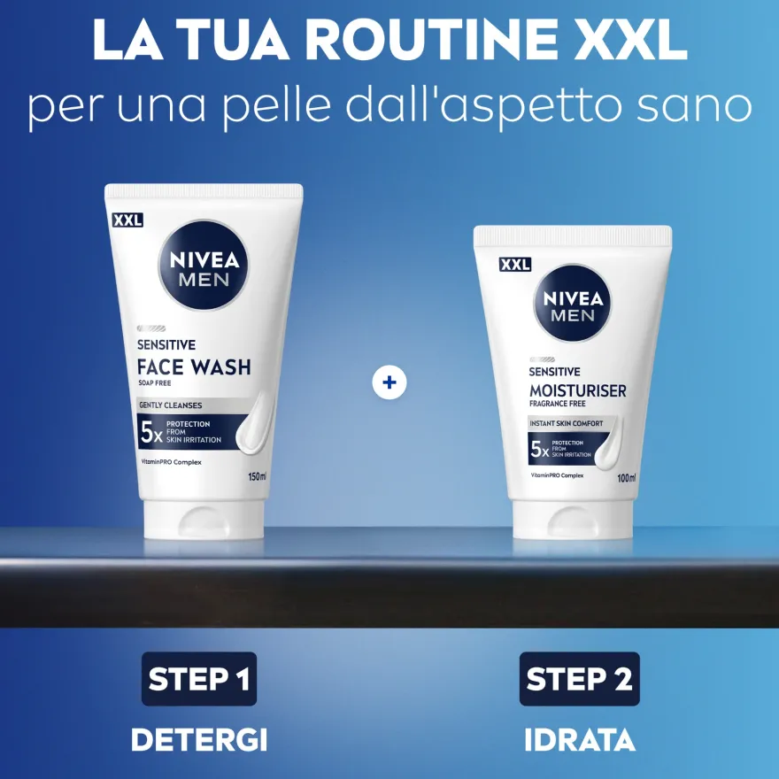 Nivea Men Sensitive Crema Idratante Uomo 100ml