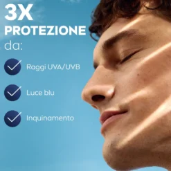 Nivea Men Sensitive Crema Idratante Uomo Spf30 50ml