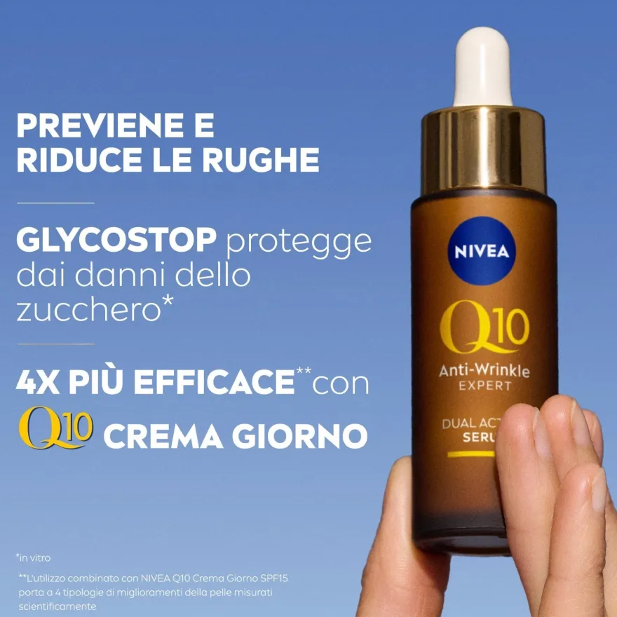 Nivea Q10 Anti-rughe Expert Siero Viso Doppia Azione 30ml