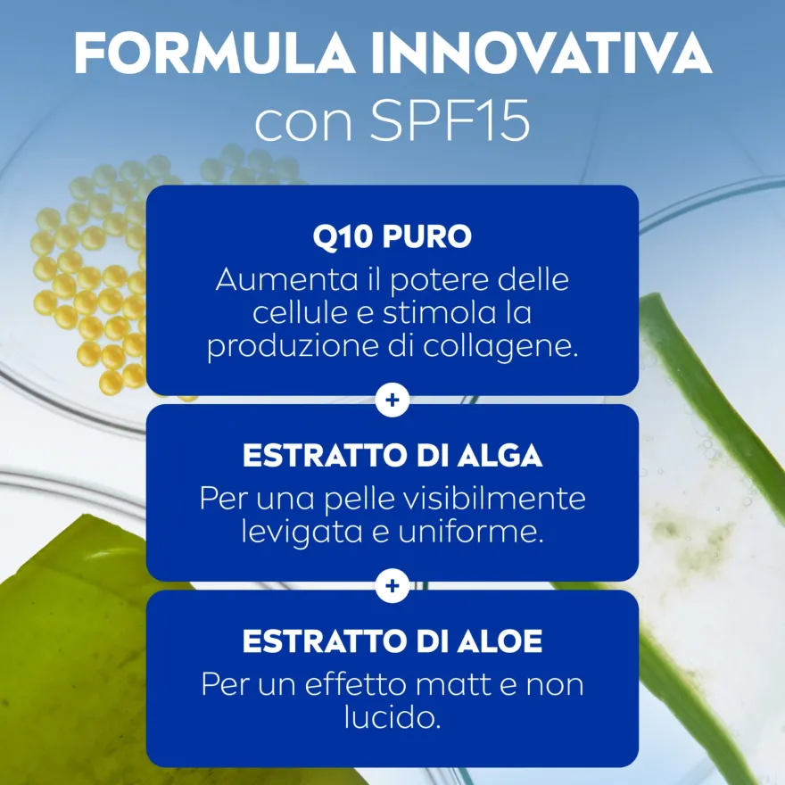 Nivea Q10 Anti-rughe Minimizzante Pori Crema Giorno Spf15 50ml