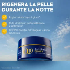 Nivea Q10 Anti-rughe Power Crema Viso Notte Extra Rigenerante 50ml