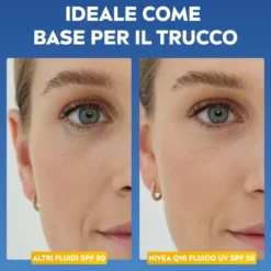 Nivea Q10 Fluido Uv Quotidiano Viso Spf50 Anti-age 40ml