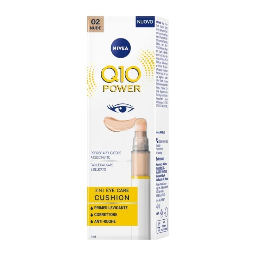 Nivea Q10 Power 3in1 Eye Care Cushion 02 Nude 4ml