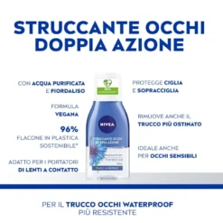 Nivea Struccante Occhi Doppia Azione Bifasico 125ml