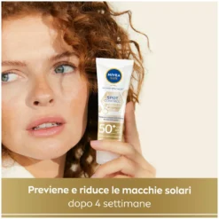 Nivea Sun Crema Viso Solare Antimacchie Luminous Spf50 40ml