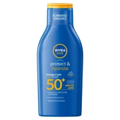 Nivea Sun Latte Solare Protect & Hydrate Fp50+ Formato Viaggio 100ml