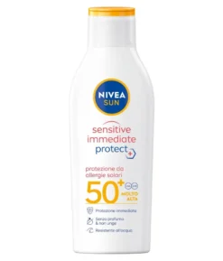 Nivea Sun Latte Solare Sensitive Immediate Protect Fp50+ 200ml
