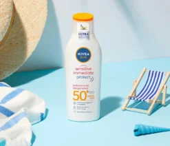 Nivea Sun Latte Solare Sensitive Immediate Protect Fp50+ 200ml