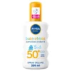 Nivea Sun Spray Solare Kids Sensitive Protect Fp50+ 200ml