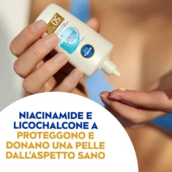 Nivea Sun Viso Fluido Quotidiano Invisibile Spf50+ Protezione Solare 40ml