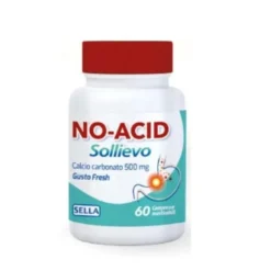 No Acid Sollievo Integratore Digestione 60 Compresse Masticabili