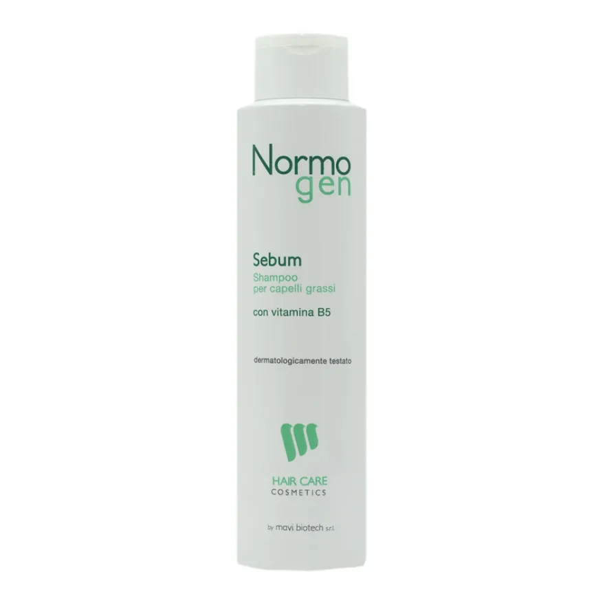 Normogen Shampoo Capelli Grassi Con Vitamina B5 300ml