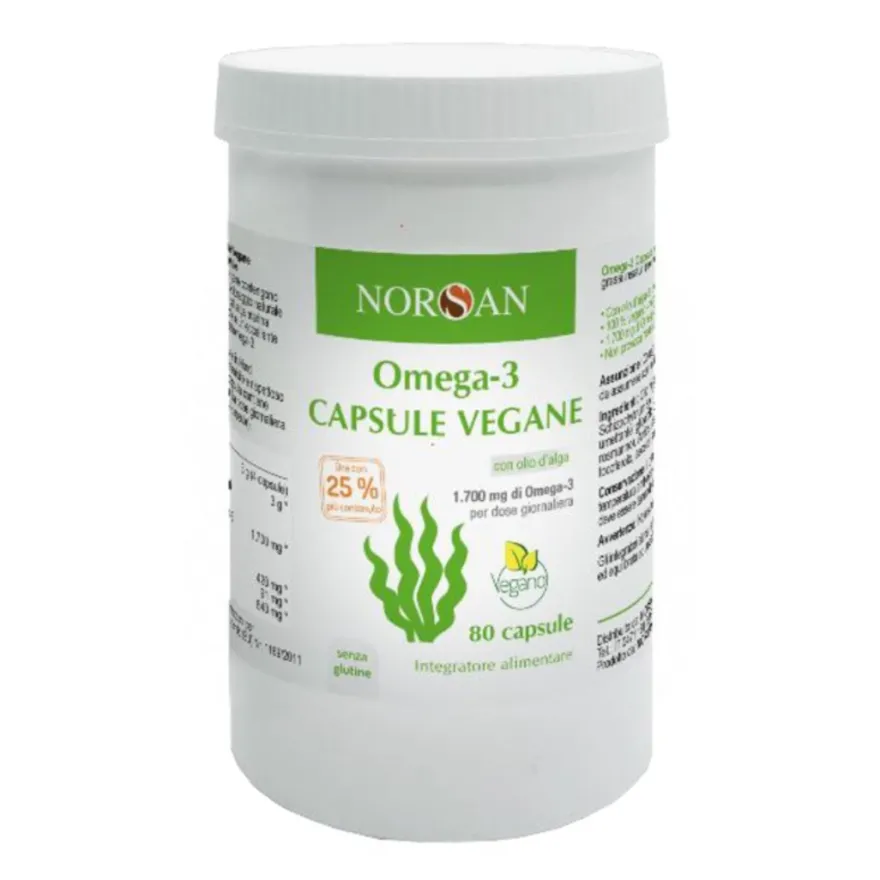 Norsan Omega-3 Alga Dha Capsule 80 Capsule