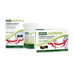 Nova Carbone Vegetale 120 Compresse Per Il Sistema Digerente