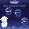 Novanight Tripla Azione con Melissa e Melatonina bipacco 2x60 compresse