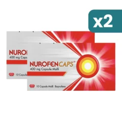 Nurofencaps ibroprene sollievo rapido bipacco 2x10 capsule molli