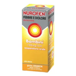 Nurofen Febbre E Dolore Ibuprofene 100mg/5ml Gusto Arancia 150ml