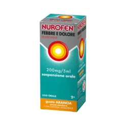 Nurofen Febbre E Dolore Sciroppo Ibuprofene 200mg/5ml Gusto Arancia 100ml