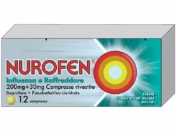 Nurofen Influenza E Raffreddore 200mg + 30mg 12 Compresse Rivestite