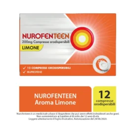 Nurofenteen 12 Compresse Orodispersibili 200 Mg Limone