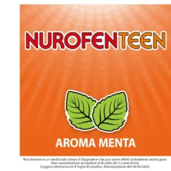 Nurofenteen Ibuprofene 200mg Aroma Menta 12 Compresse Orodispersibili