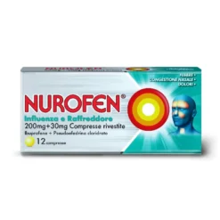 Nurofen Trattamento Influenza E Raffreddore 12 Compresse Rivestite