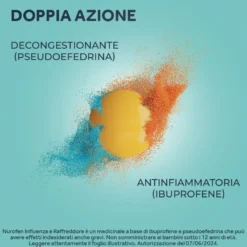 Nurofen Trattamento Influenza E Raffreddore 12 Compresse Rivestite