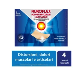 Nuroflex Dolori Muscolari E Articolari 200mg Ibuprofene 4 Cerotti