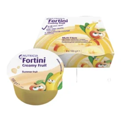 Nutricia Fortini Creamy Fruit Multi Fibre Frutti Gialli 4x100g