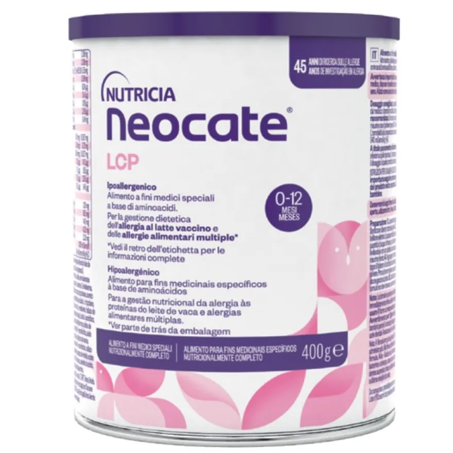 Nutricia Neocate Lcp Latte Speciale In Polvere Per Allergie Alimentari 400g