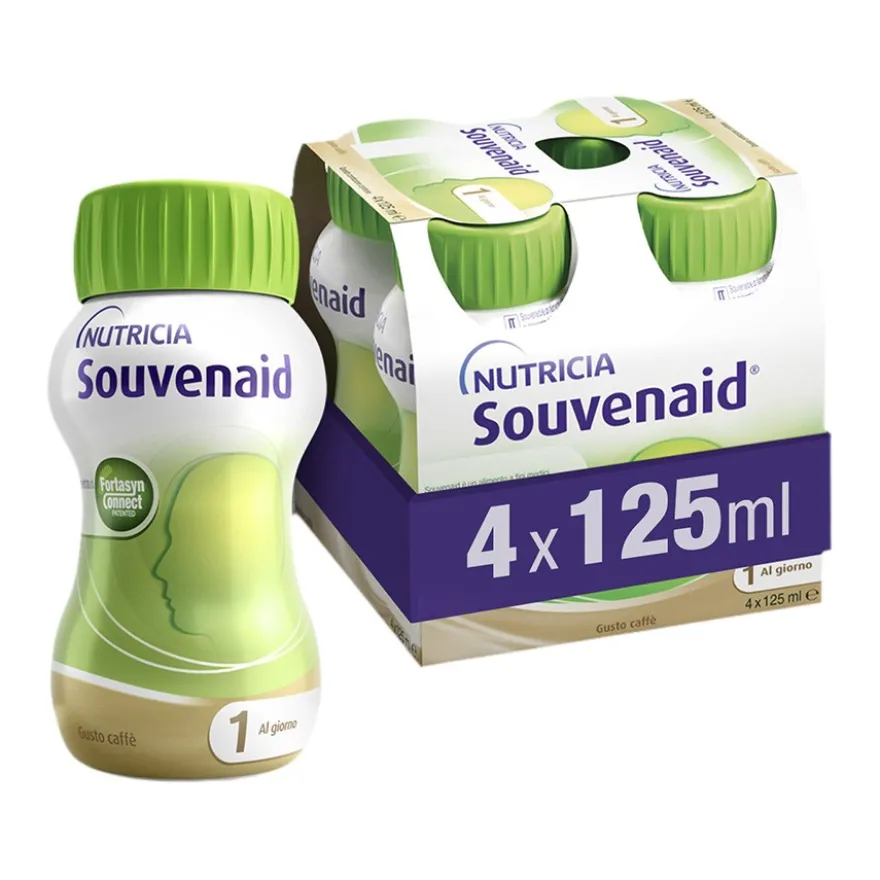 Nutricia Souvenaid Caffe Cluster Alimento Iperproteico 4x125ml