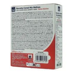 Nutrifree Barrette Cereal Mix Wellness Senza Glutine 5 Porzioni
