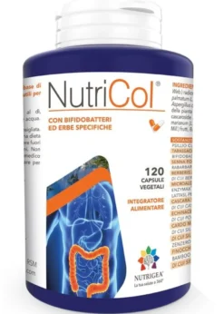 Nutrigea Nutricol Integratore Intestino 120 Capsule Vegetali