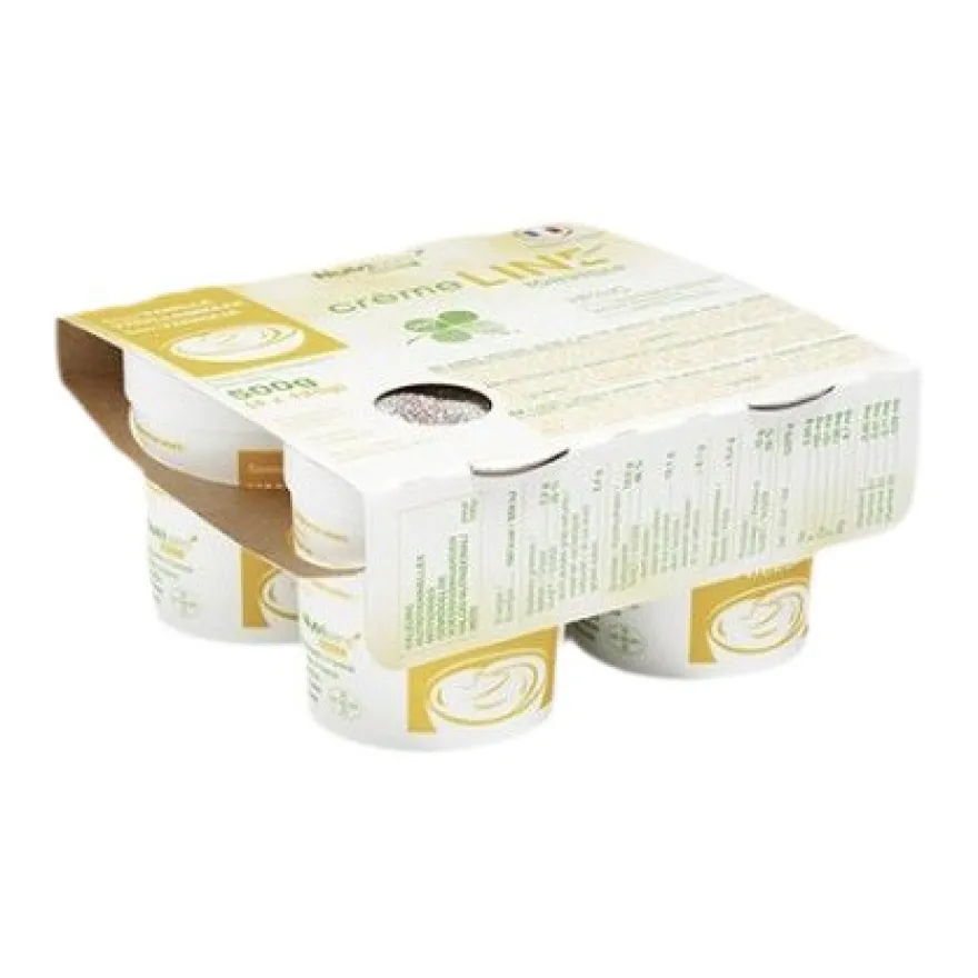 Nutrisens Crema Iperproteica Albicocca Senza Lattosio 4 Vasetti 125 G