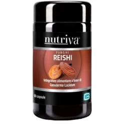 Nutriva Funghi Reishi Integratore Immunostimolante 60 Capsule