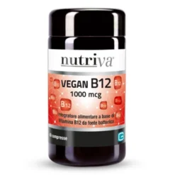 Nutriva Vegan B12 1000 Mcg Integratore Alimentare 60 Compresse