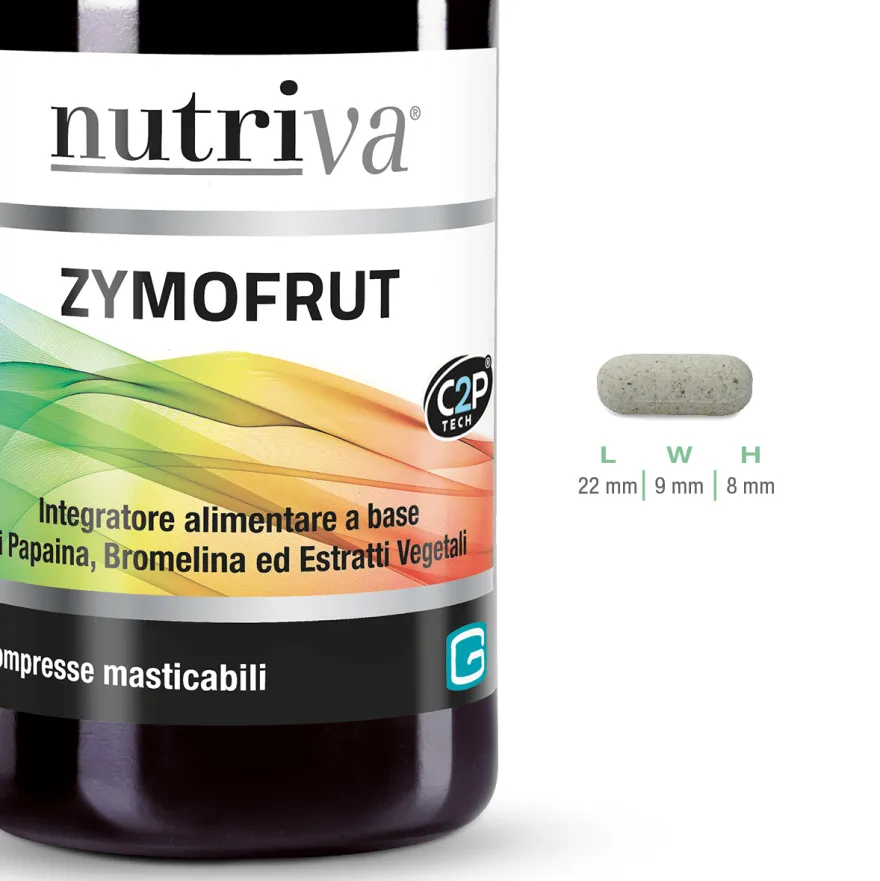 Nutriva Zymofrut 30 Compresse Masticabili