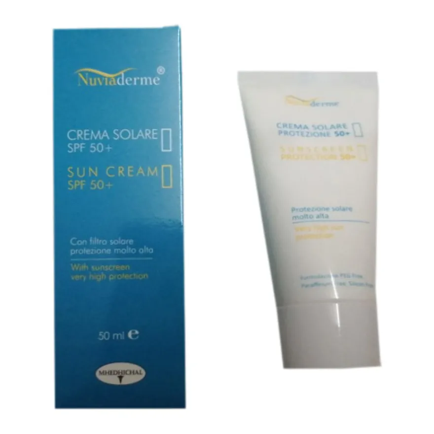 Nuviaderme Crema Solare Protezione Molto Alta 50ml 50+