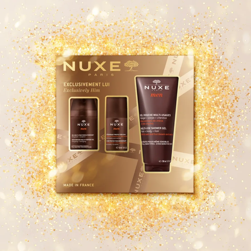 Nuxe Cofanetto Uomo Routine Nuxe Men 3 Pezzi