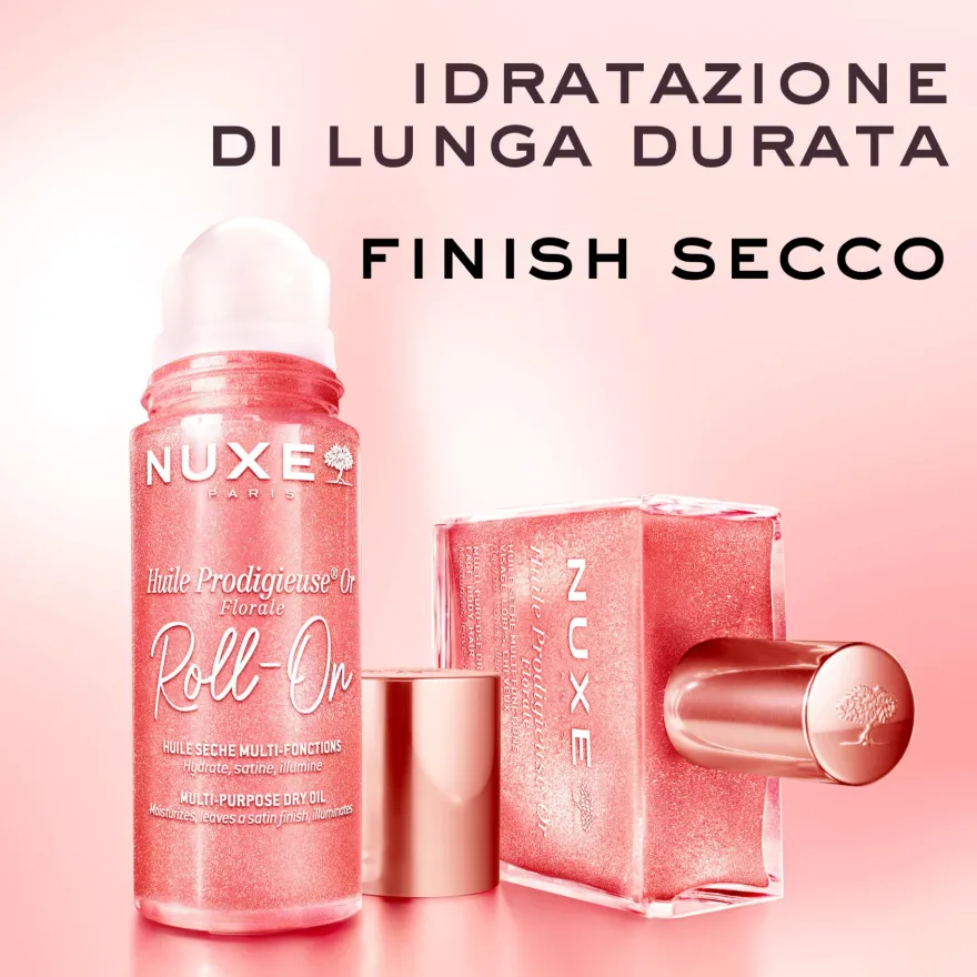 Nuxe Huile Prodigieuse Roll On Or Florale Olio Secco Multifunzione 60ml