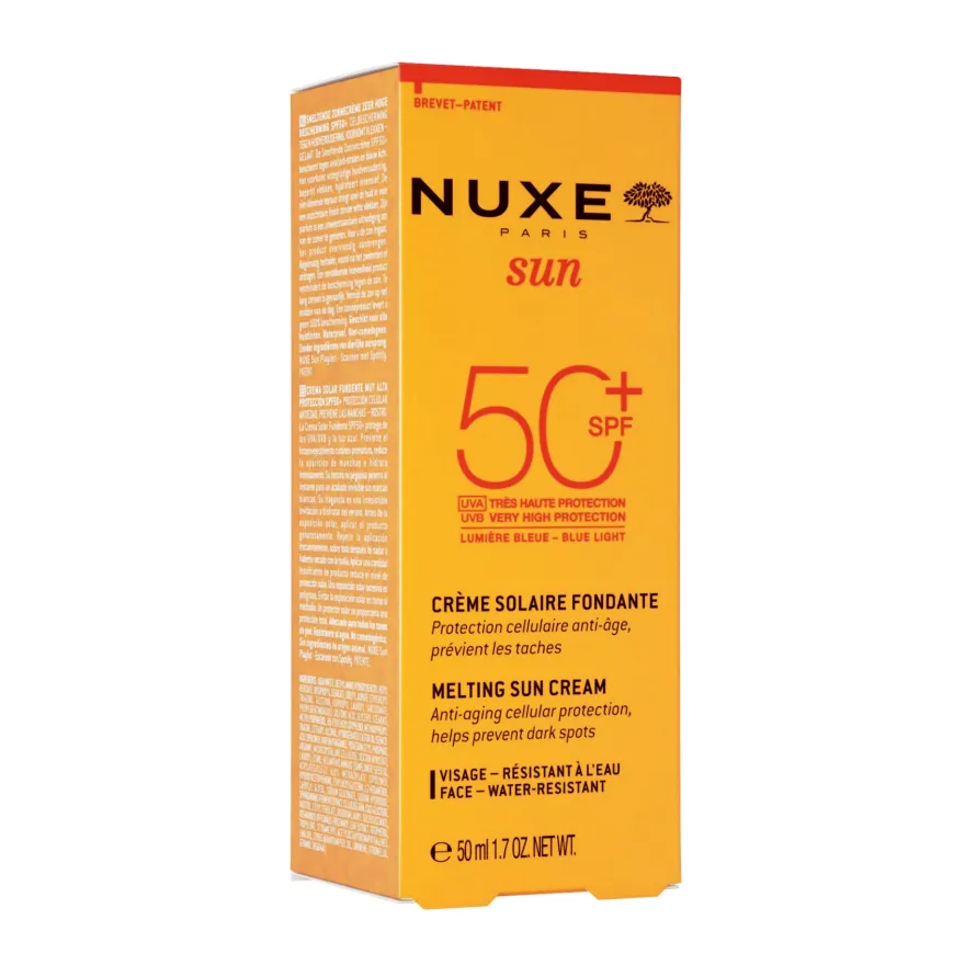Nuxe Sun Crema Solare Anti-età Viso Protezione Alta Spf50+ 50ml