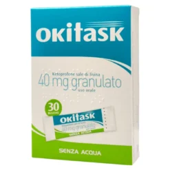 Okitask Ketoprofene Lisina Trattamento Antinfiammatorio 30 Bustine Orosolubili