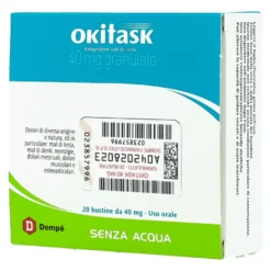 Okitask Ketoprofene Lisina Trattamento Antinfiammatorio 20 Bustine