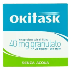 Okitask Ketoprofene Lisina Trattamento Antinfiammatorio 20 Bustine
