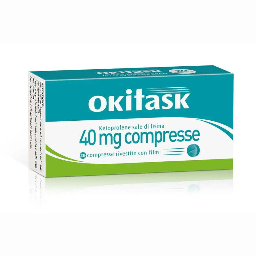 Okitask 40mg Antinfiammatorio 20 Compresse
