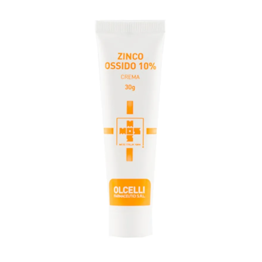 Olcelli Zinco Ossido 10% Crema Protettiva Pelle 30g