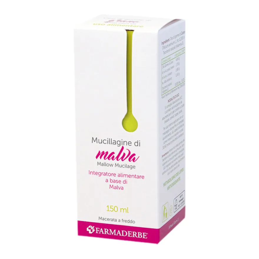Olio Alimentare Mucillagine Malva 150ml